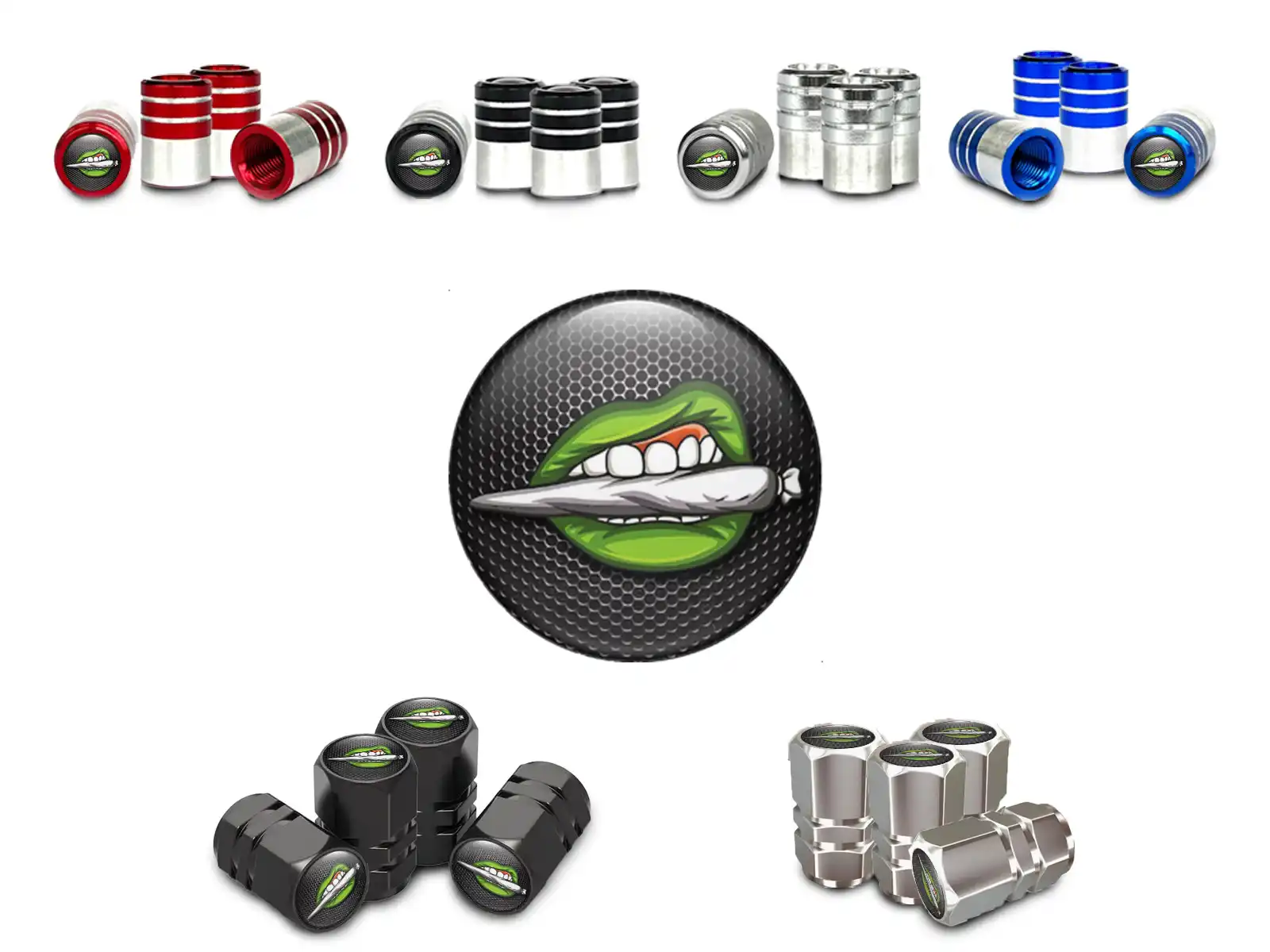 Wheel Valve Caps for SUV Limited Edition